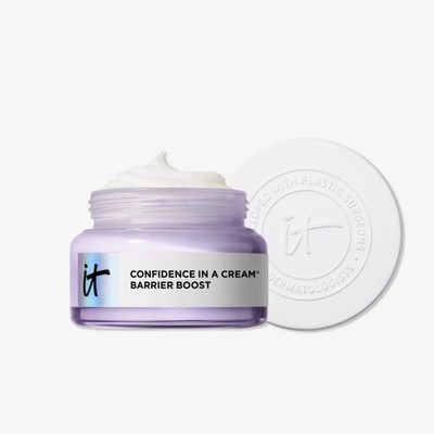 New! IT COSMETICS Confidence in a Cream Barrier Boost 2 fl oz
