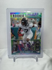 Brian Thomas Jr 2024 Contenders Optic Marble Rookie Ticket 4/4