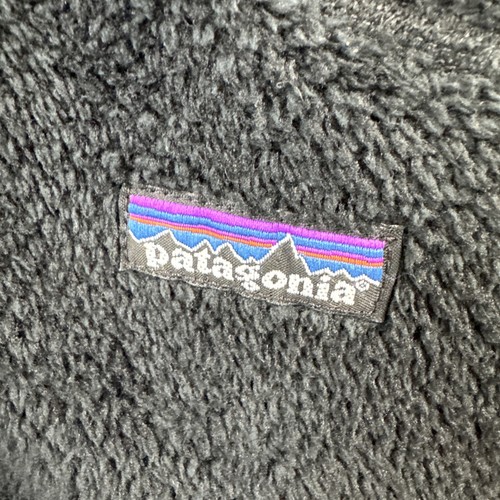 Patagonia R2 Jacke Herren XL schwarz Full Zip Fuzzy Waffle Fleece Taschen Outdoor - Bild 5 von 17