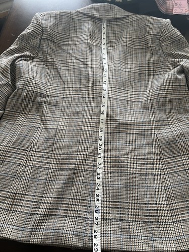 Veronica Beard Leuchtfeuer dickey camel karierter Blazer Größe 16 - Bild 13 von 16
