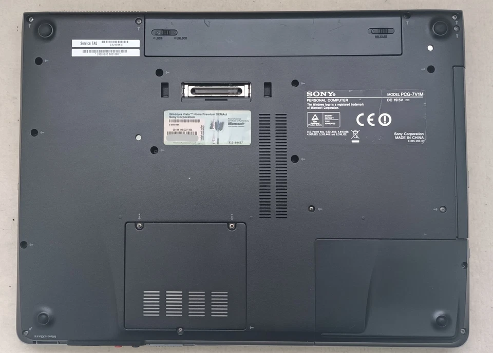 Sony Vaio PCG-7V1MVGN-FE41S Laptop Notebook 15.4" 2GB 120GB SSD Windows Vista - Image 3 of 4