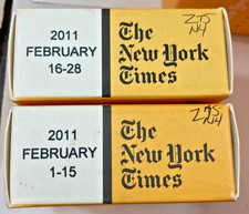 February 2011 ~ The Complete Month Of The New York Times On Microfilm