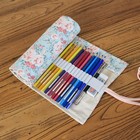  Pencil Roll Storage Bag Stitch Stationery Case Wrap Colored Organizer Pouch