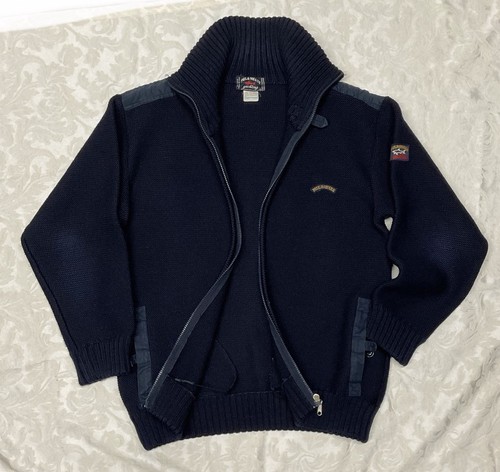 vintage 1970's PAUL & SHARK YACHTING 100% Wool Italy ๐ฎ๐น FULL ZIP Sweater S - Picture 22 of 24