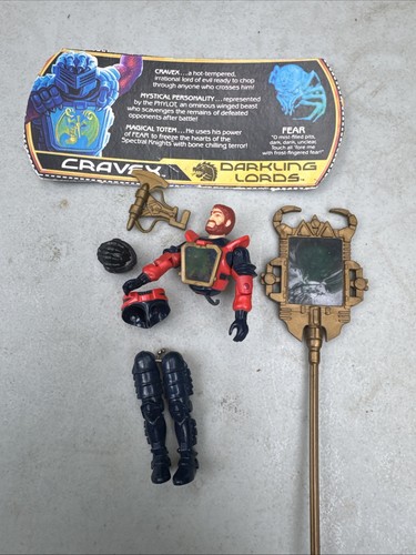 Vintage 1987 Visionaries - Cravex 100% COMPLETE