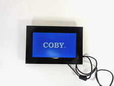 Digital Photo Frame 7" Screen SD Card USB Wall Hanging - COBY DP700 GOOD COND.