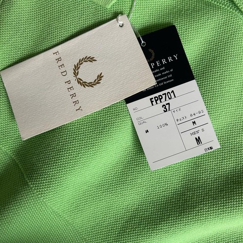 Fred Perry Poloshirt Japan Made M Baumwolle Laurel Logo Gebraucht - Bild 6 von 6