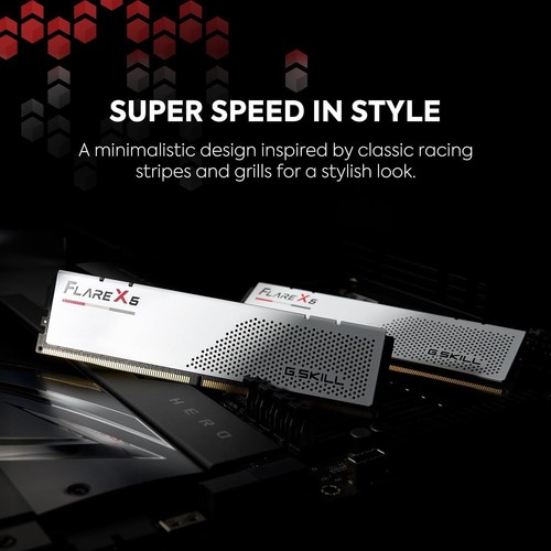 G.SKILL Flare X5 Series AMD Expo DDR5 RAM 64GB 2X 32GB 6000MT/s CL28-36-36-96 - Picture 4 of 8