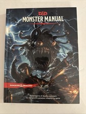 D D Rulebook Monster Manual New Condition, Never used