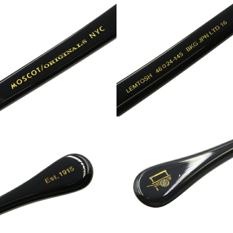 MOSCOT Glasses Frame LEMTOSH 46 JPN LTD 16- China Made in