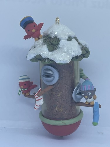 Enesco HOLIDAY WING DING Feed The Bird Serie Weihnachtsschmuck - 1991 - Bild 4 von 6