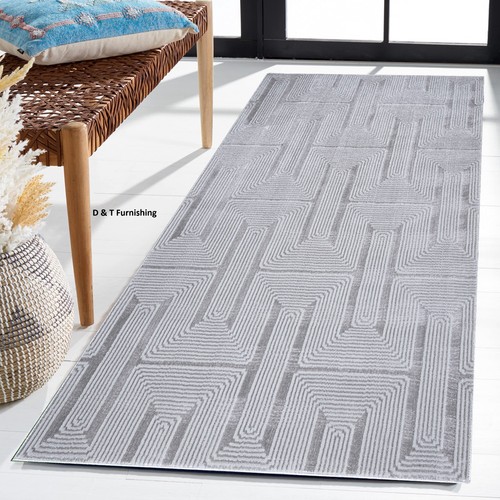 New Machine Washable Rug Non Slip Modern Rugs Runner Kitchen Carpet Door Mats UK - Picture 41 of 55