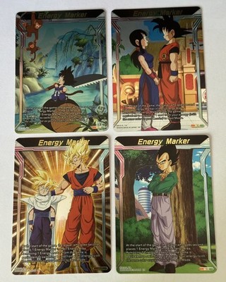 DBS Premium Anniversary Energy Marker Lot x4 M-09 M-10 M-11 M-12 