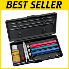 Knife Sharpening System with Fine Hones