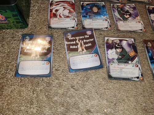 Naruto CCG Lot Of 100+ Cards, Rares 1st Editions, Includes Tin - Picture 2 of 10