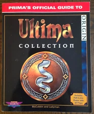 Prima's Official Guide to Ultima Collection 1998 Origin includes map