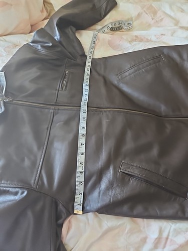 leather jacket men Medium Brand New Without Tag - Picture 13 of 15