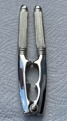 Vintage klobige versilberte Nussknacker - Bild 7 von 8