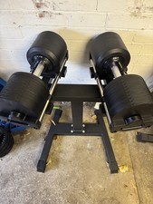 50 KG Adjustable Dumbbell Pair With Stand