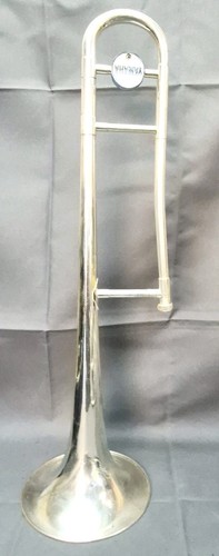 Yamaha YSL-354 Standard Bb Tenor Trombone - Silver-Plated #281456A - Picture 6 of 22