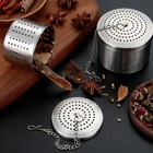 1 Stück Edelstahl Spice Infuser Teesieb Multifunktionlicher Teefilter