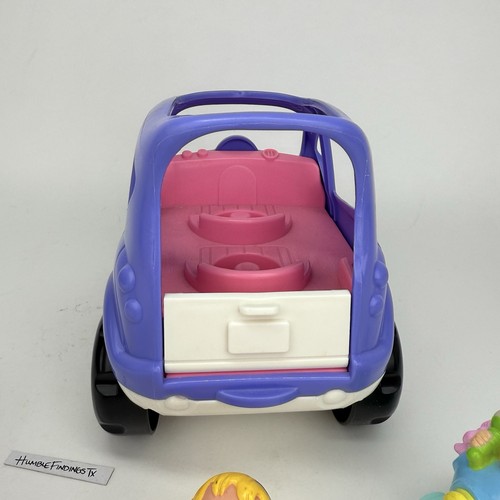 Minivan SUV viola Little People Lil' Mover 2005 vintage COMPLETO E TESTATO VINTAGE - Foto 15 di 18