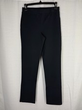 NWT Quince Ultra-Stretch Ponte Straight Leg Pants Petite XS Navy New