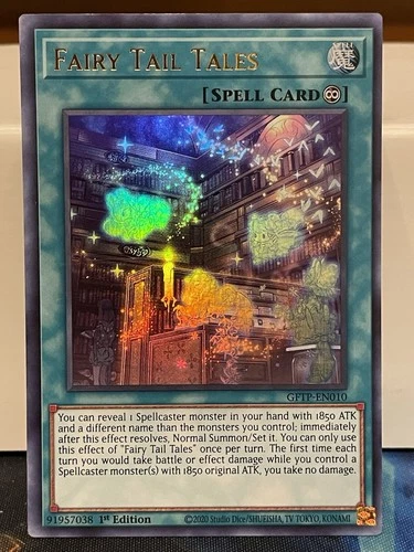 Fairy Tail Tales - GFTP-EN010 - Ultra Rare - 1st Edition - NM