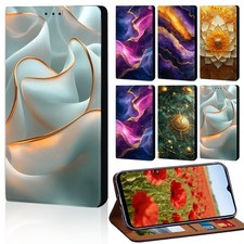 Mystic Cosmic Graphics Leather Cover Case For Nokia 1 Plus/G20/C21/C32/C2 2nd