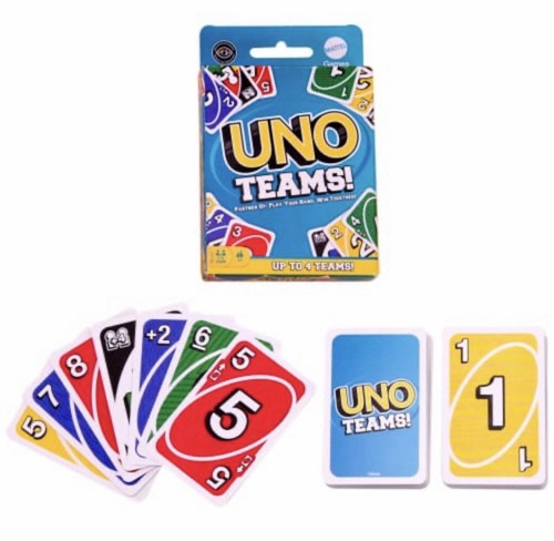 UNO Teams Kartenspiel für Familienabende, Spieleabende, Reisen, Camping & Partys... - Bild 3 von 6