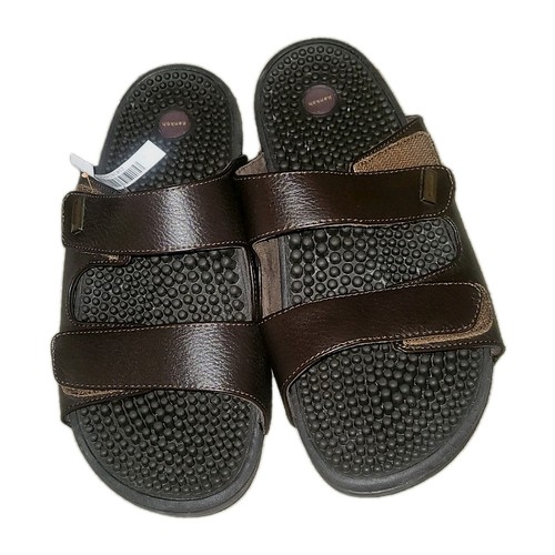 Kenkoh Womens Serenity 2 Massage Brown Sandals Slides 2319 Size US 9 - Picture 3 of 12