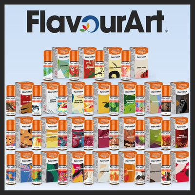 FlavourArt Aroma 10 ml - Aromakonzentrat zum Selbstmischen - 25 Sorten