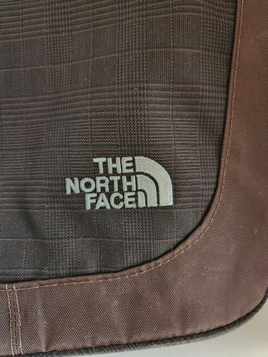 The North Face Brown Nylon Crossbody Messenger Bag Adjustable Strap - Picture 2 of 17