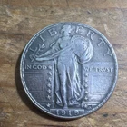 1919 Standing Liberty Quarter Dollar Silver US Coin
