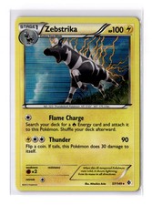 Zebstrika - 57/149 Boundaries Crossed Holo Rare - LP - POKEMON TCG