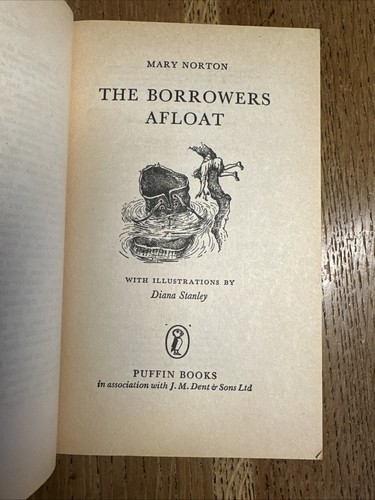 The Borrowers Afloat - Afield by Mary Norton UK Puffin 2 PB Set Vintage - Imagen 7 de 11