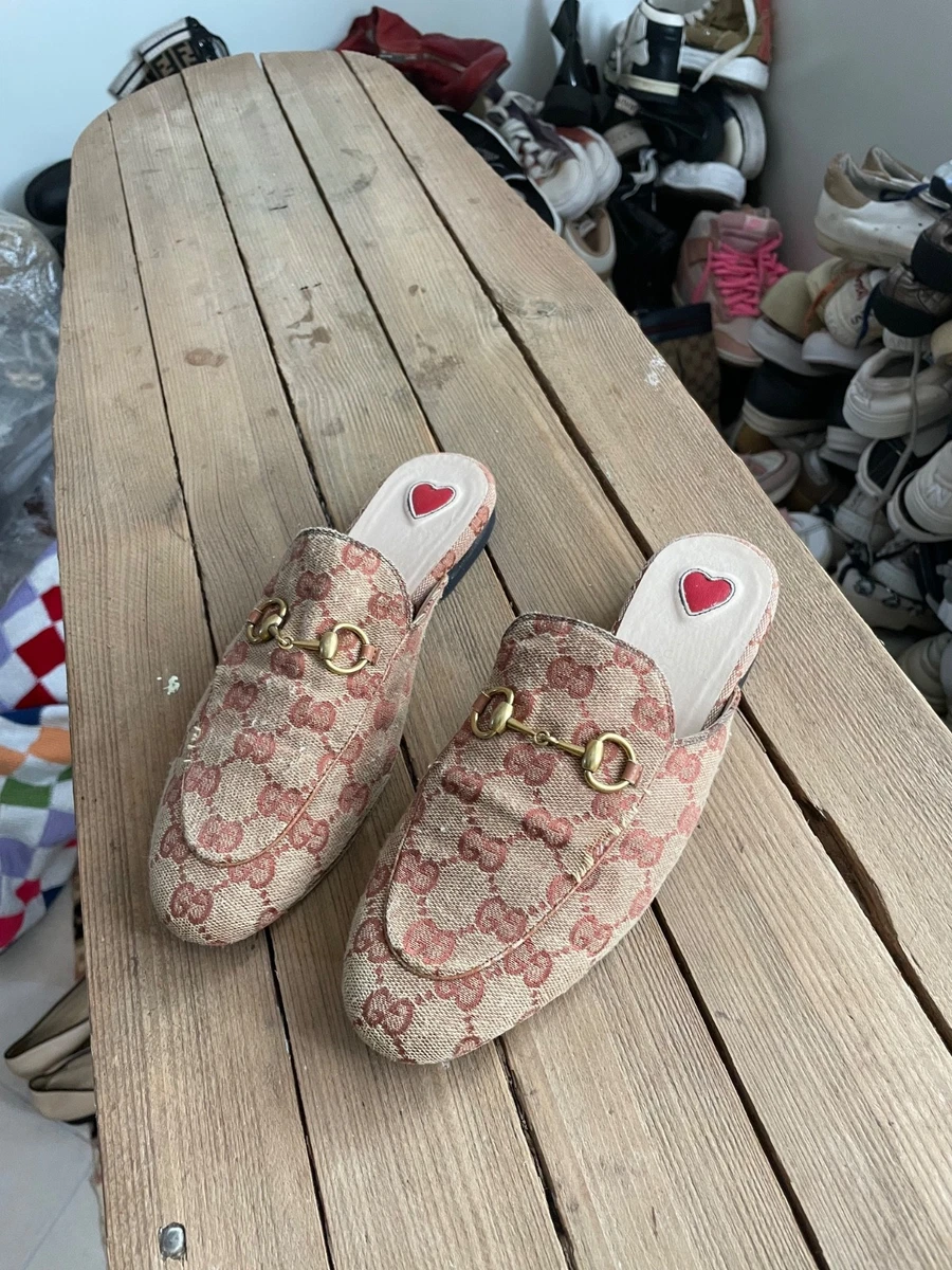 グッチ　GG フラットシューズ♡マーモント♡ツヤツヤピンク　34 グッチ GG フラットシューズ♡マーモント♡ツヤツヤピンク 34 靴