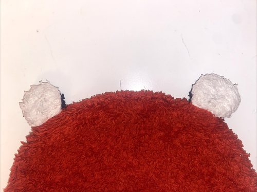 Cappello berretto Patagonia bambino giovani amici pelosi classico rosso scuro orecchie blu scuro - Foto 8 di 12