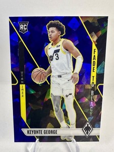 2023-24 Panini Phoenix - Fade to Black Keyonte George #17 Blue Ice (RC)