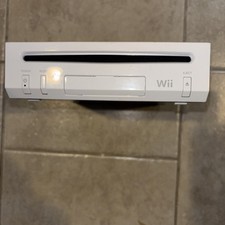 Nintendo RVL-101 Wii Console - White TESTED & WORKS read description