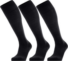 3 Pack Softball Soccer Socks Baseball Football Socks for Youth Men and Women