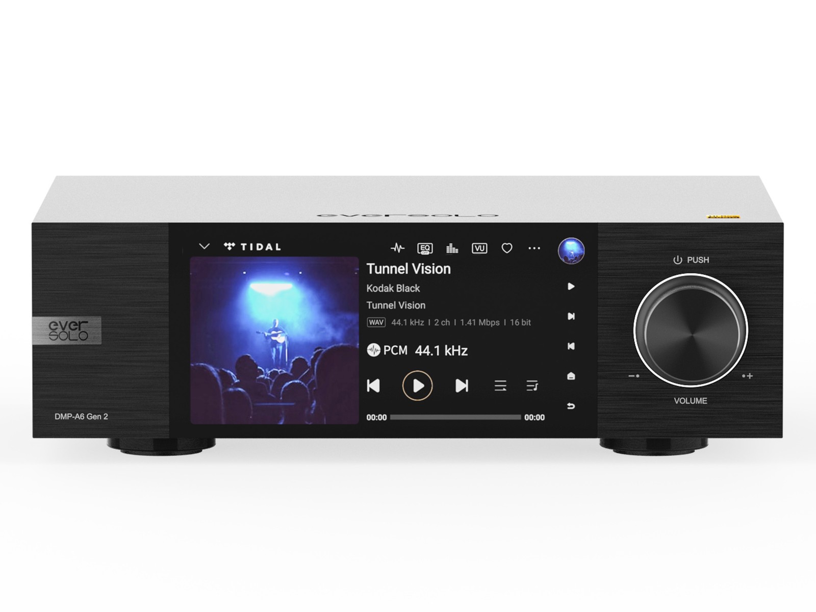 Eversolo DMP-A6 Gen 2 Беспроводной музыкальный стример Hi-Fi и ЦАП (черный)