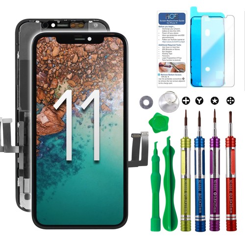 Sostituzione Schermo LCD Cellulare Ace Tech Compatibile con iPhone 11 6.1 Pollici (... - Foto 1 di 7