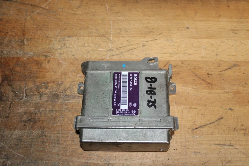 Porsche 928 S4 1989 92861812415 0227400154 unidad de control de encendido unidad de control Foto 4 de 4