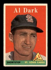 1958 Topps #125 Alvin Dark  VGEX X2682000