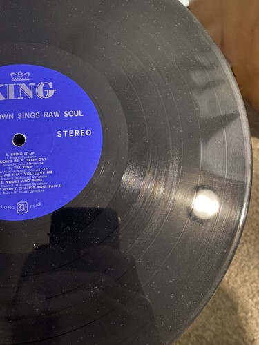 James Brown Sings Raw Soul - King KS-12-1016 LP Vinyl Record - Imagen 6 de 6