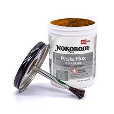 RectorSeal Nokorode 14020 Paste Flux, Cleans and Fluxes, 8 Oz, Brown
