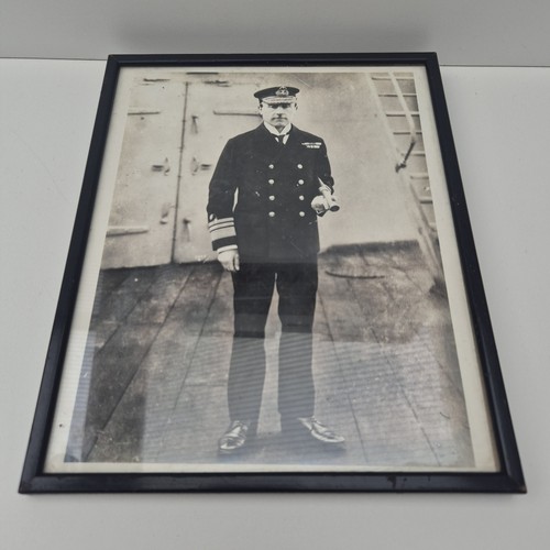 Foto enmarcada de colección del almirante Sir John Jellicoe oficial de la Royal Navy - Imagen 1 de 12