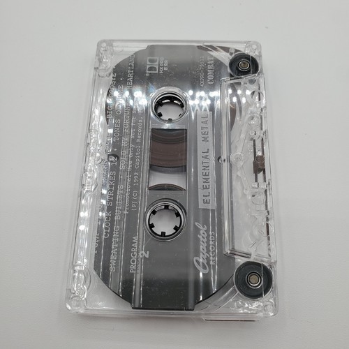 Vintage 1992 Elemental Metal Capitol Records Promotional Cassette Tape VERY RARE - Imagen 5 de 6