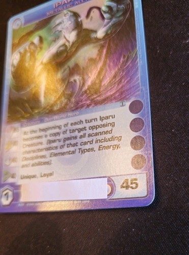 Chaotic Iparu Metallic Ally Ultra Rare Alliances Unraveled Set MP Moderate Play - Picture 9 of 24